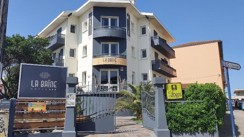 Hotel La Baine Capbreton Exterior foto