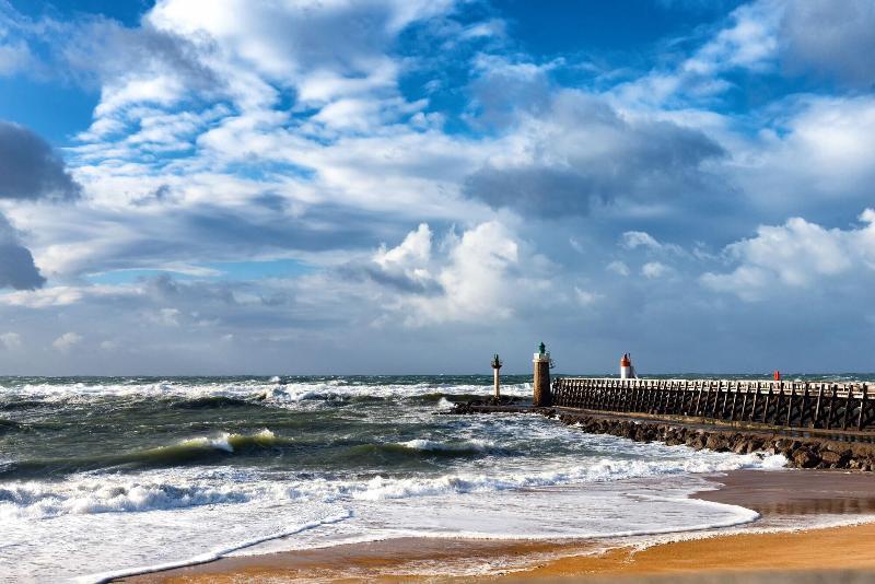 Hotel La Baine Capbreton Exterior foto